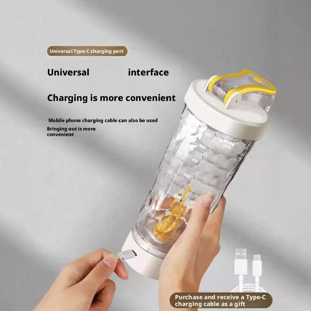 Electric Stirring Mug – 700ml USB Rechargeable