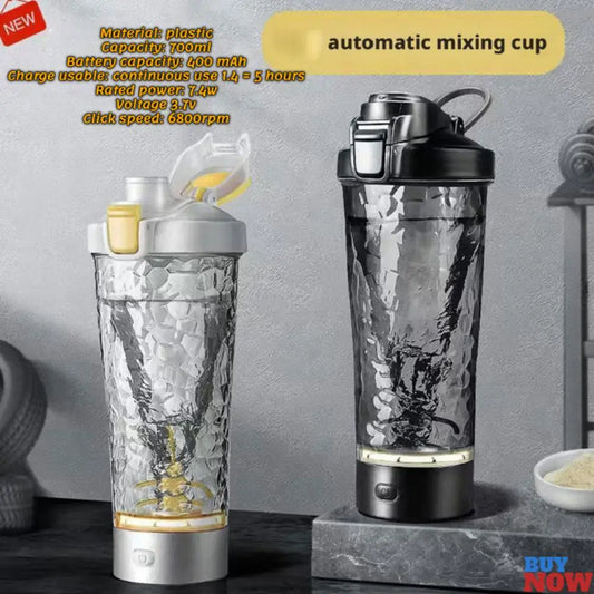 Electric Stirring Mug – 700ml USB Rechargeable